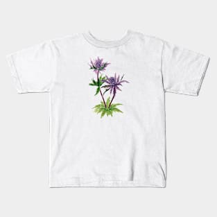 August 28th birthday flower Kids T-Shirt